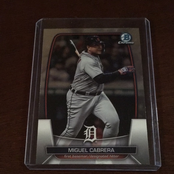 Miguel Cabrera baseball card - Picture 1 of 2